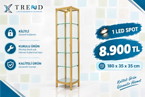 gold cam stand