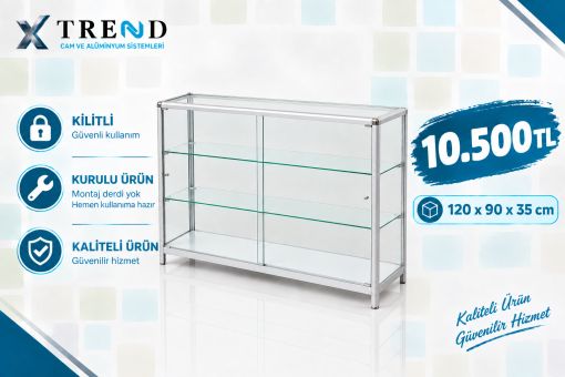 cam stand dolap