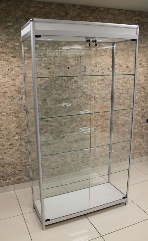 dolaplı cam vitrin