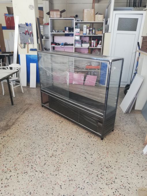 büyük cam banko