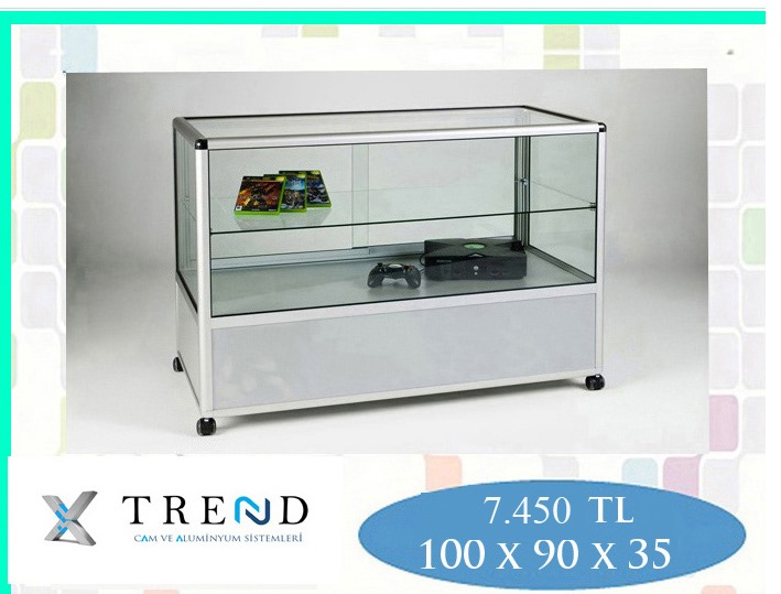 100X90X35 CAM BANKO DOLAPLI RAFLI 7450 tl