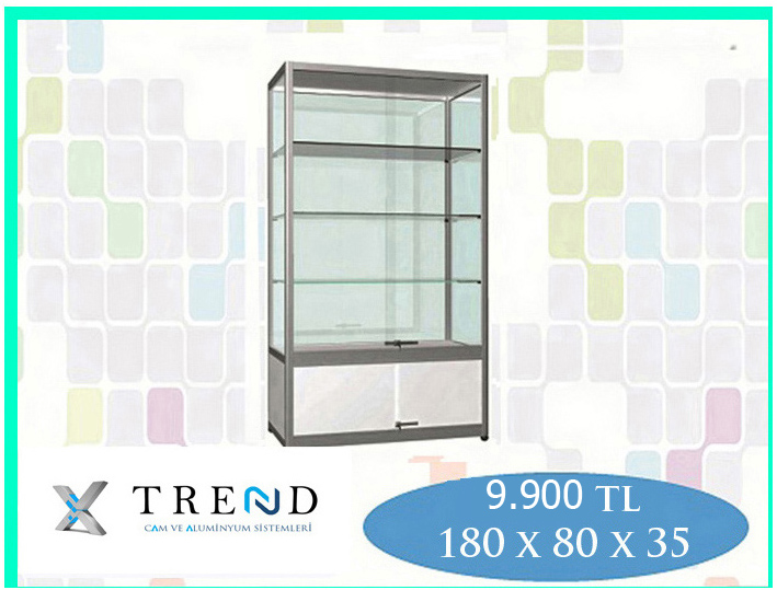 180X80X35 DOLAPLI VİTRİN 8990 tl