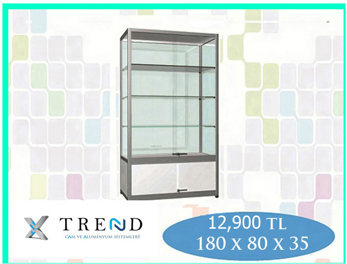 180X80X35 DOLAPLI VİTRİN 8990 tl